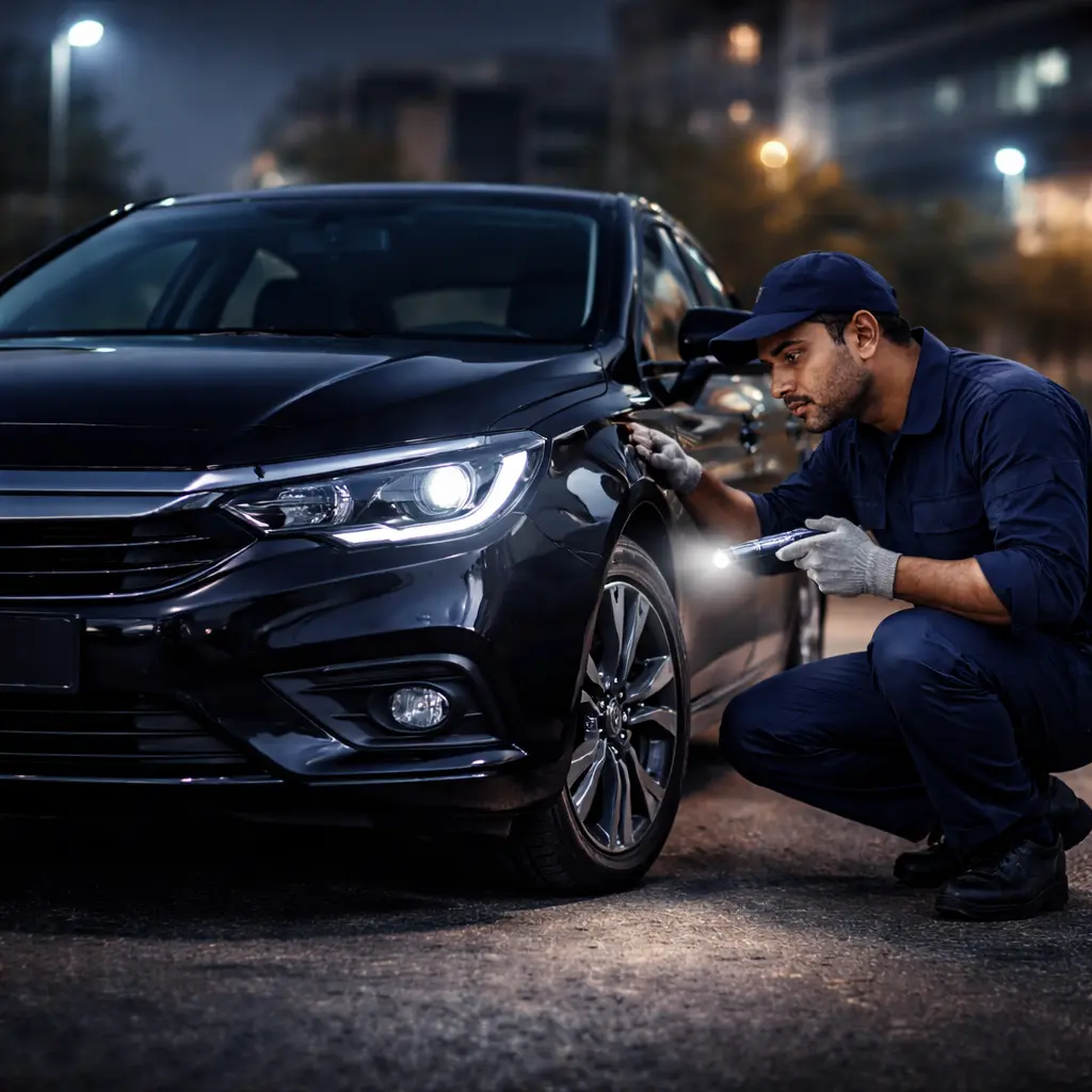 Exterior Body & Apron Weld Alignment
